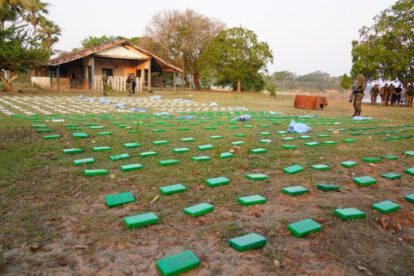 Decomiso de clorhidrato de cocaína en Beni