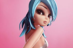 Noonoouri, influencer virtual creada con inteligencia artificial