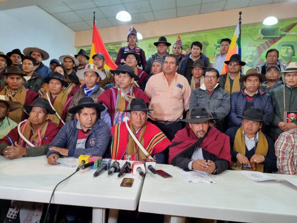 Csutcb no asistirá al congreso del MAS en Lauca Ñ