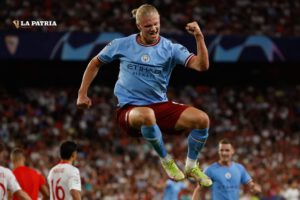 Erling Haaland imparable en la delantera del Manchester City