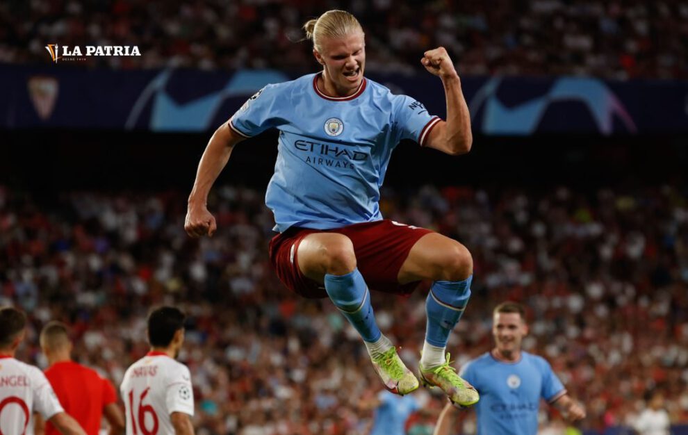Erling Haaland imparable en la delantera del Manchester City
