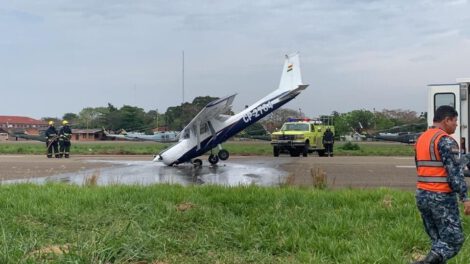 Incidente en el Aeropuerto El Trompillo con la aeronave Cessna 152