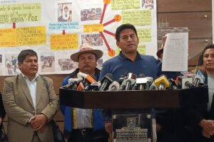 Demora en la Ley de Elecciones Judiciales presentada por Gualberto Arispe