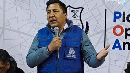 Alcalde Adhemar Wilcarani preocupado por la falta de aprobación del POA 2024