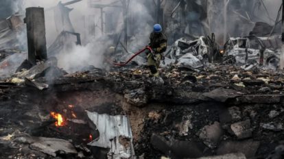 Rusia dispara misiles contra Ucrania en un ataque aéreo