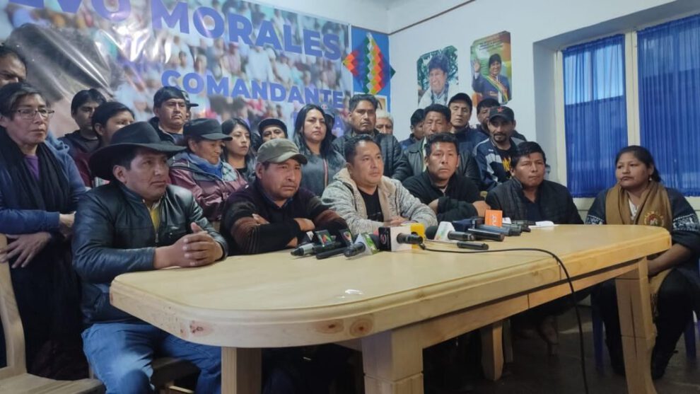 Pacto de Unidad rechaza invitación a Evo Morales