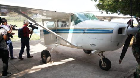 Narcotráfico en Santa Cruz: Aeronave interceptada transportaba 324 kg de clorhidrato de cocaína