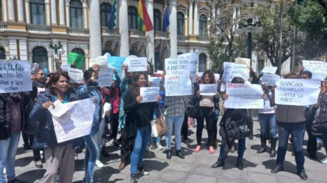 Madres autoconvocadas exigen aprobación del Proyecto de Ley contra impunidad