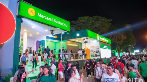 Plan Familia del Banco Mercantil Santa Cruz en Expocruz 2023