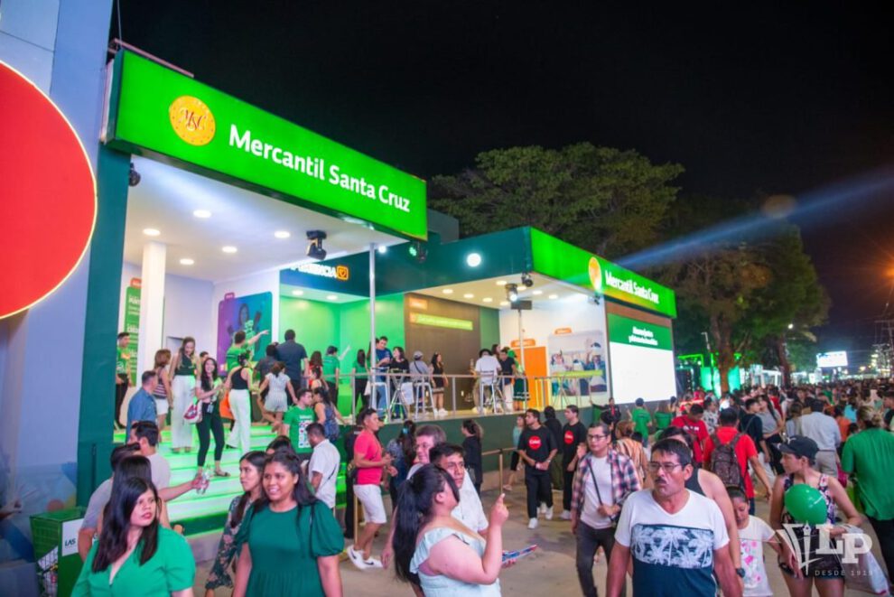 Plan Familia del Banco Mercantil Santa Cruz en Expocruz 2023