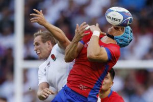 Inglaterra rugby arrasa a Chile en el Mundial