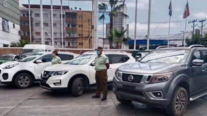 Banda criminal robaba autos en Chile para intercambiarlos por drogas en Bolivia