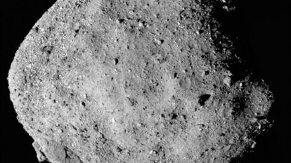 Muestra de asteroide Bennu traída por la NASA