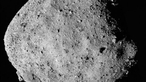 Muestra de asteroide Bennu traída por la NASA