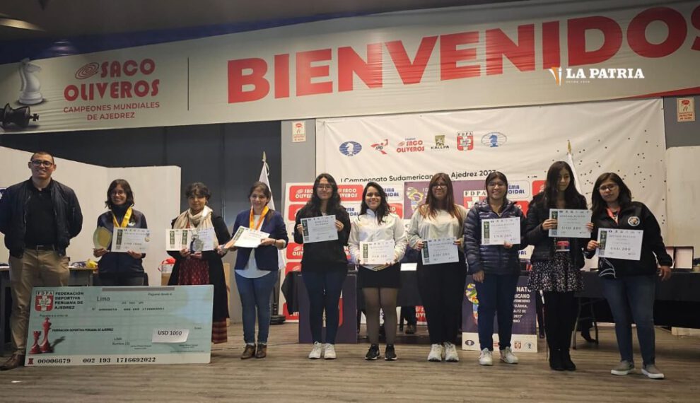 Ajedrez Sudamericano Femenino en Lima