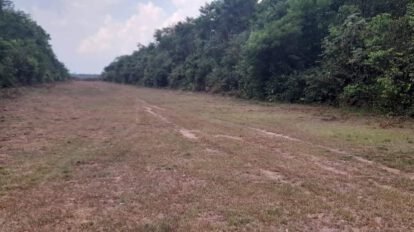 Pista clandestina en Itomana