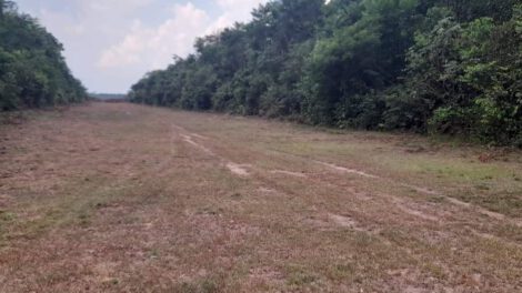 Pista clandestina en Itomana