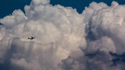 Bombardeo de nubes para provocar lluvias