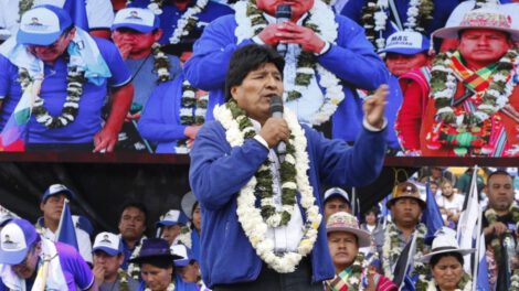 Evo Morales Congreso MAS-IPSP
