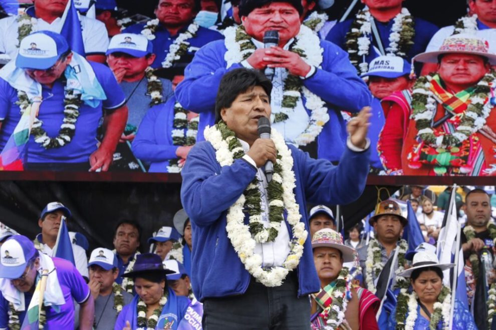Evo Morales Congreso MAS-IPSP