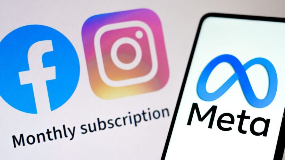 Meta tarifas Instagram Facebook