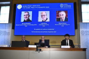 Premio Nobel de Química 2023 reconoce avances en nanomundo y electrónica flexible