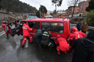 Crisis de siniestros viales en Bolivia