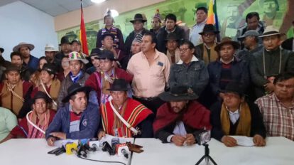 Cabildo del Pacto de Unidad supervisado por el Tribunal Supremo Electoral