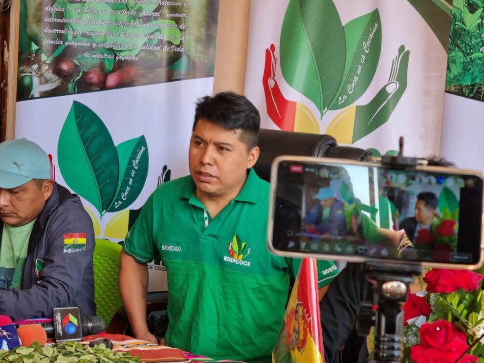 Freddy Machicado retoma el mando de Adepcoca con la prioridad de liberar a otros dirigentes