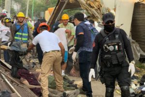 Accidente de migrantes en Oaxaca