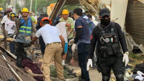 Accidente de migrantes en Oaxaca