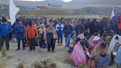 Escasez de agua en Bolivia