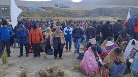 Escasez de agua en Bolivia