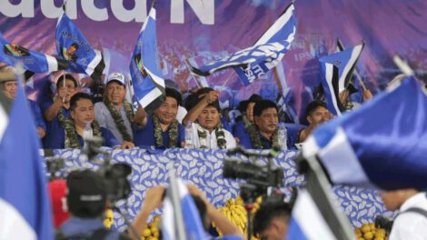 Congreso del MAS en Lauca Ñ