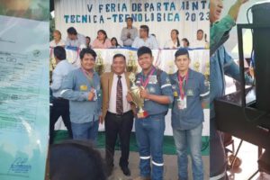 Máquina desinfectadora de hojas de coca creada por estudiantes del ITSC