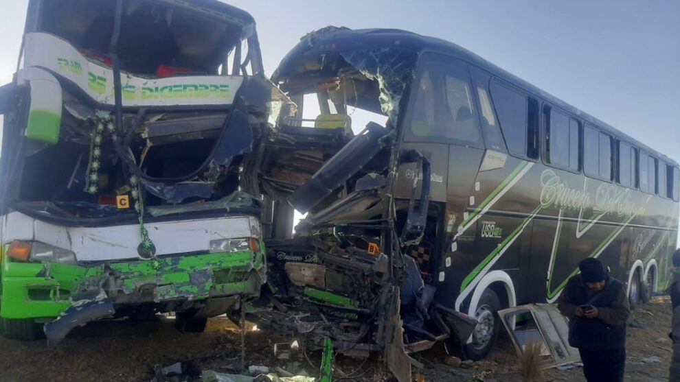 Incidente vial Machacamarca