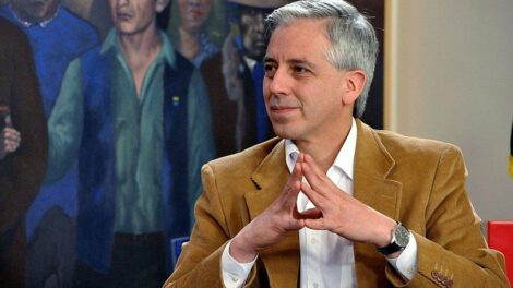 División en el MAS según Álvaro García Linera