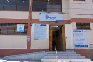 Segip en el mercado Agustín Caqueo