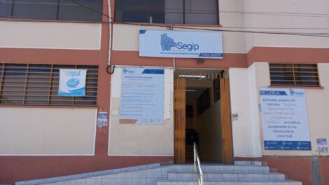 Segip en el mercado Agustín Caqueo