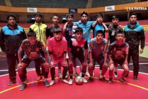 Torneo nacional de futsal Sub-14 en Oruro