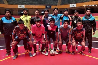 Torneo nacional de futsal Sub-14 en Oruro