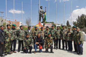 Beneméritos de Ñancahuazú recuerdan 56 años de la muerte de sus compañeros