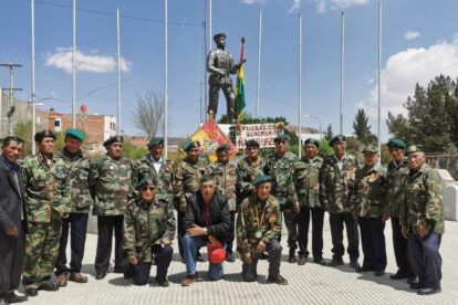 Beneméritos de Ñancahuazú recuerdan 56 años de la muerte de sus compañeros