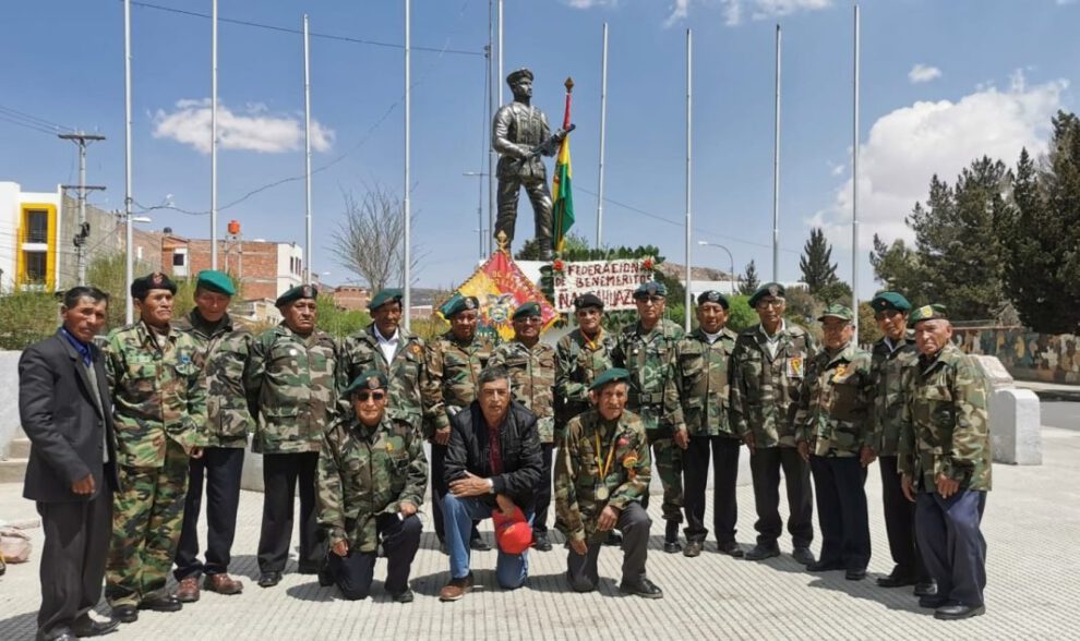 Beneméritos de Ñancahuazú recuerdan 56 años de la muerte de sus compañeros