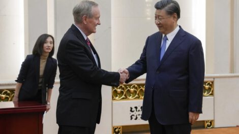 Relación entre Estados Unidos y China en reunión de senadores