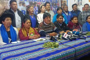 Evo Morales rechaza cabildo convocado por el Pacto de Unidad en El Alto