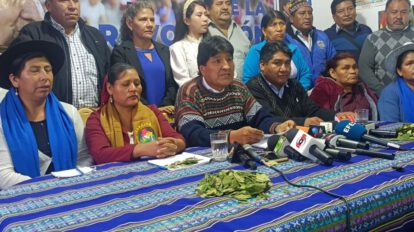 Evo Morales rechaza cabildo convocado por el Pacto de Unidad en El Alto