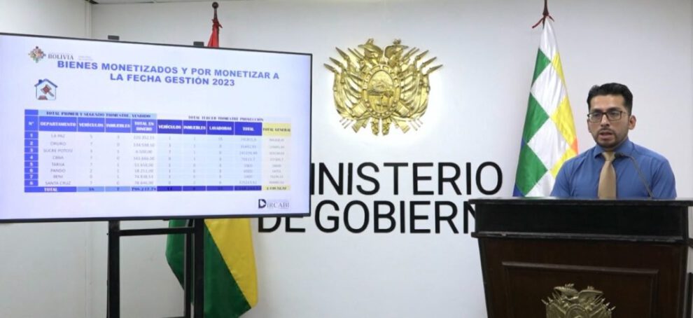 Subasta de vehículos y propiedades vinculados al narcotráfico por Dircabi