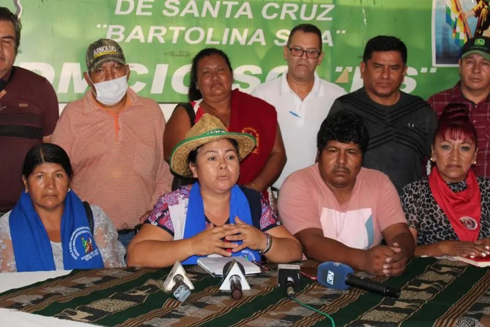 Federación Bartolina Sisa confirma participación en el cabildo del 17 de octubre