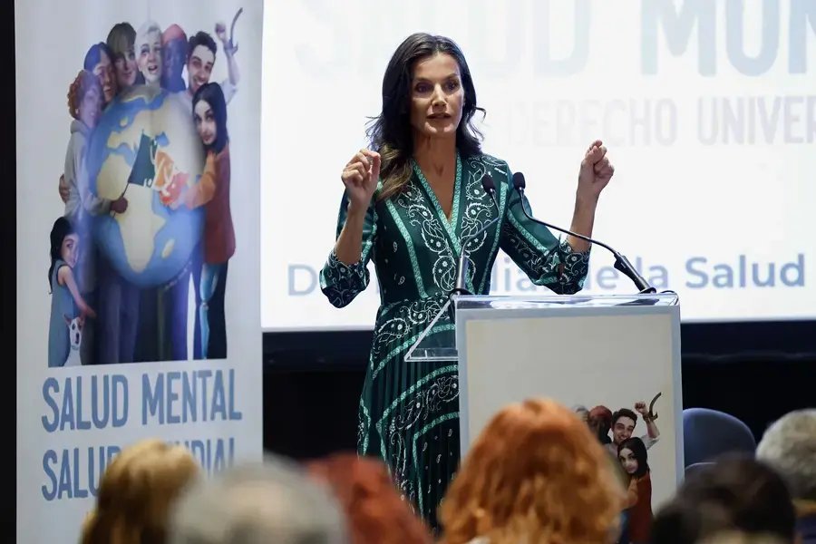 La reina Letizia interviene sobre la salud mental